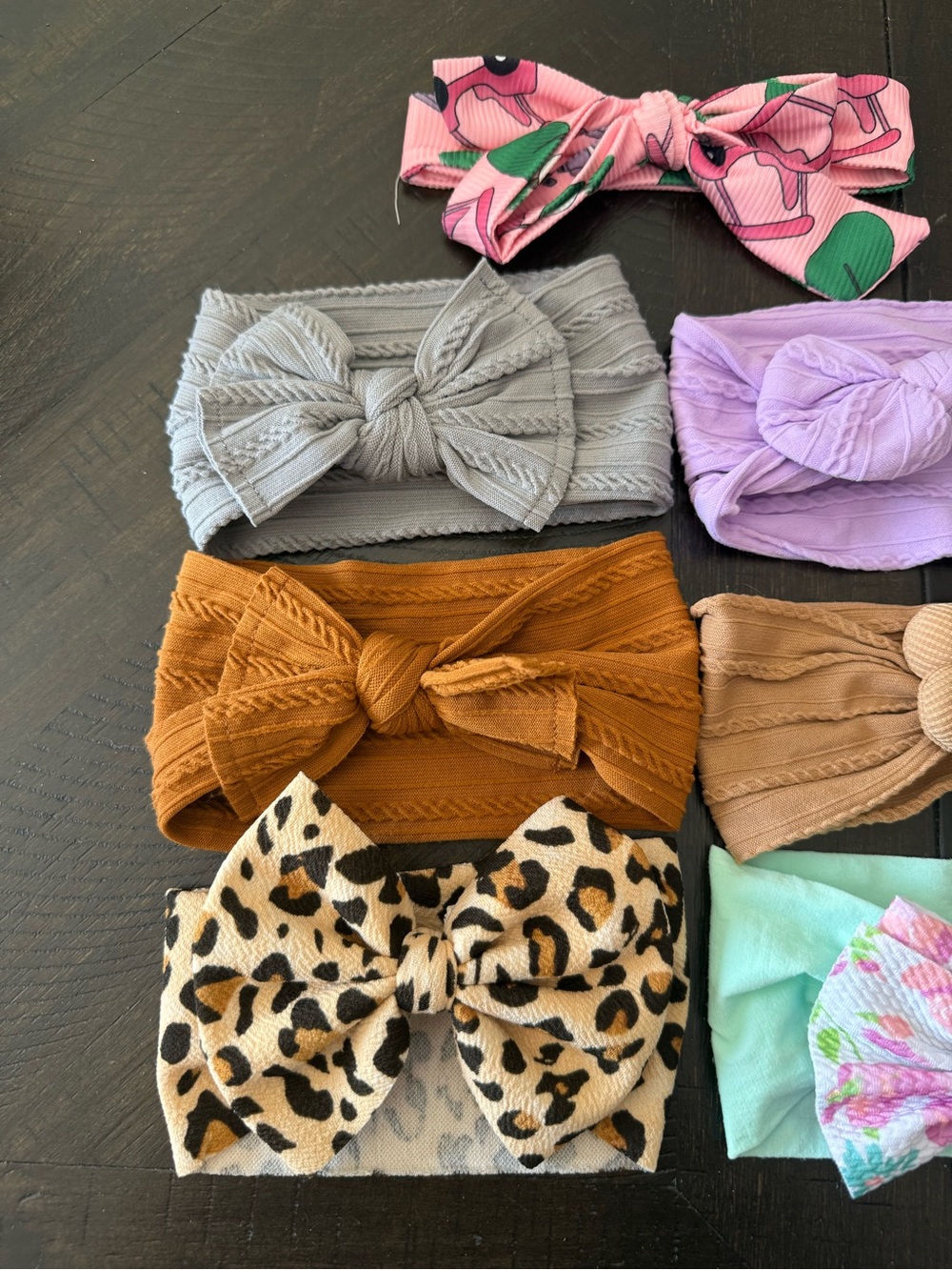 Set Of 7 Bows - Picture 2 of 3